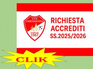Richiesta Accrediti 2025.26