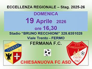 Fermana FC - Chiesanuova FC