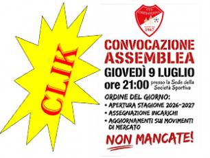 CONVOCAZIONE ASSEMBLEA !!!