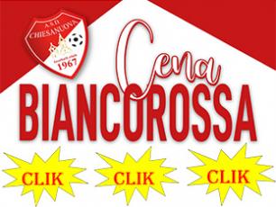 CENA BIANCOROSSA 31.07