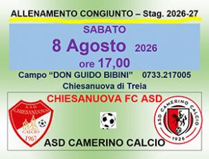 Amichevole Chiesanuova FC-Camerino 