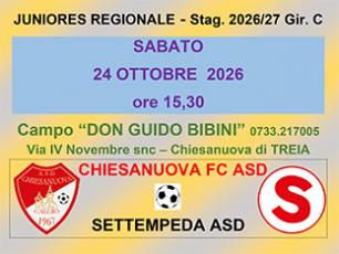 Chiesanuova FC - Settempeda