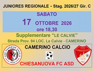 Camerino - Chiesanuova FC