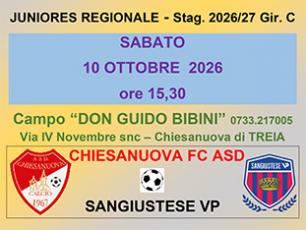 Chiesanuova FC-Sangiustese VP