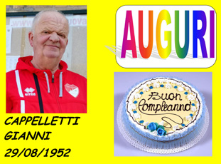 AUGURI BUON COMPLEANNO!!! 