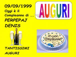 AUGURI BUON COMPLEANNO!!! 